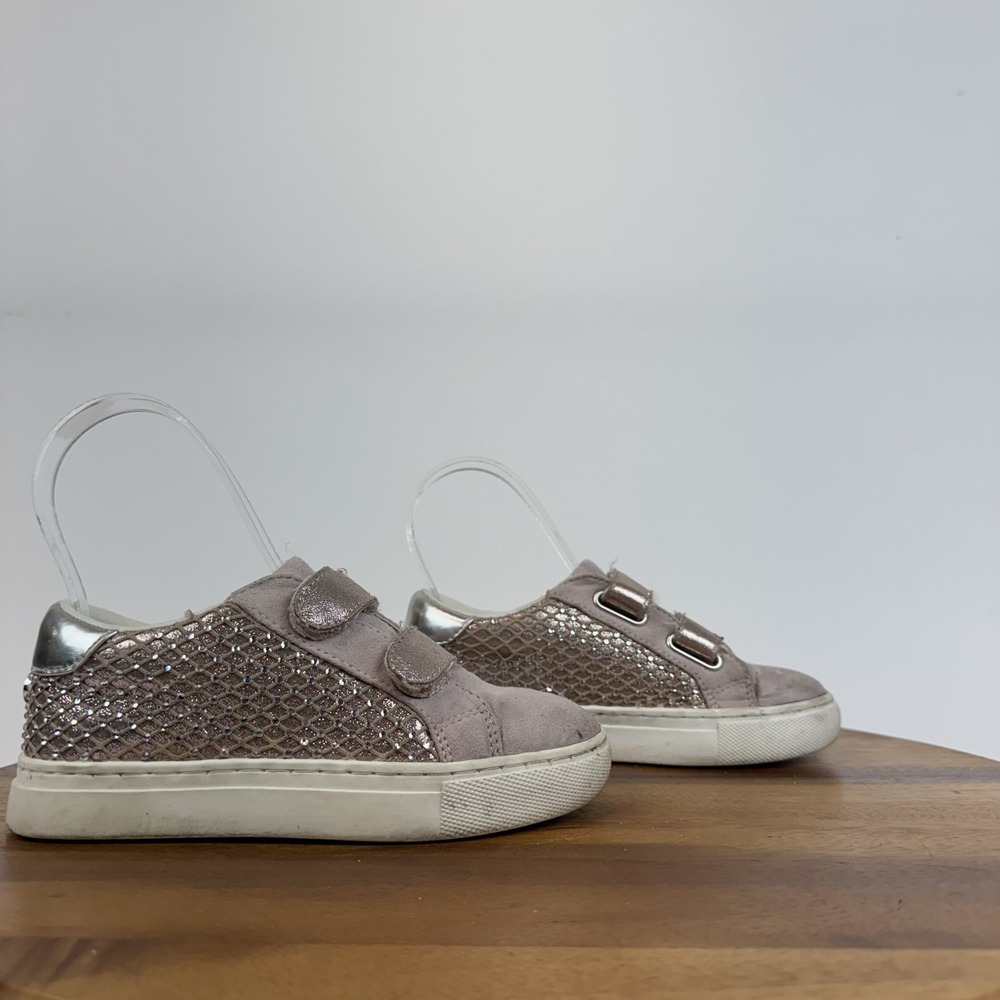 Little Kids Girls Steve Madden Rowdy Pink Studded Casual Sneakers Shoes Size 12